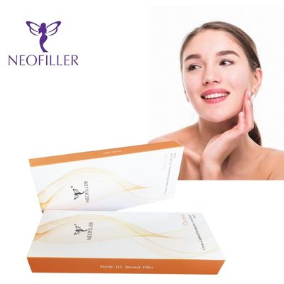 Neofiller 1 ml 2 ml Gezicht Neus Lipvergroting Hyaluronische Dermale Filler 24 mg/ml