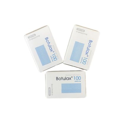 Opbergen In de koelkast Op 2°C tot 8°C 36°F tot 46°F Botulax eenheden Poeder voor oplossing Alleen intramusculair toegediend