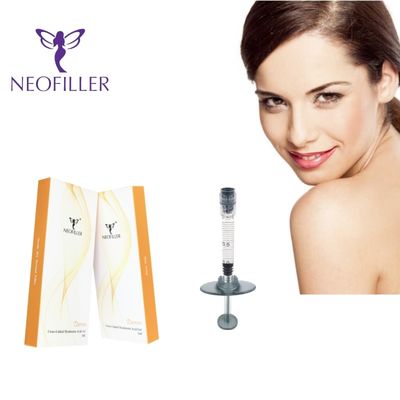 2 ml Transparante Hyaluronzuur Dermale Filler Injecteerbare Gel Gezicht Injectieplaats Vergroting