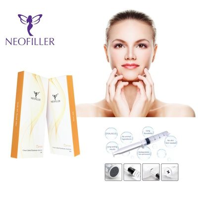 2 ml Transparante Hyaluronzuur Dermale Filler Injecteerbare Gel Gezicht Injectieplaats Vergroting