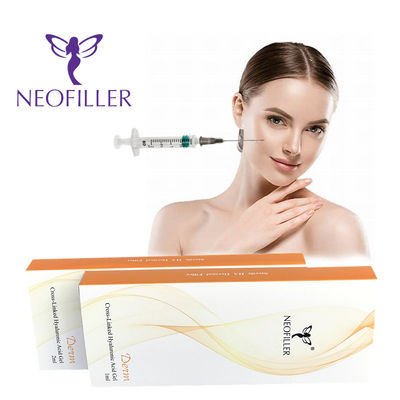24 mg-ml Hyaluronzuur Dermaal Filler Injecteerbare Gel Gezichtsinjectie Hoogconcentratie Verbetering