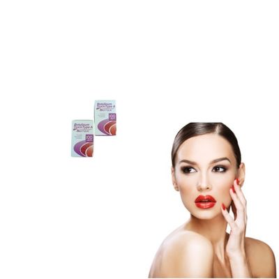 100U/flacon Sterkte Antiwrinkle  Injectie voor rimpelvermindering Indicatie en rimpelvermindering