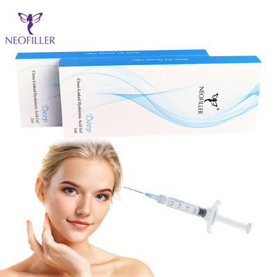 24 mg-ml Hyaluronzuur Dermale Filler 5 ml Injecteerbaar Gel Glanzige natuurlijke gezichtscontourenvergroting