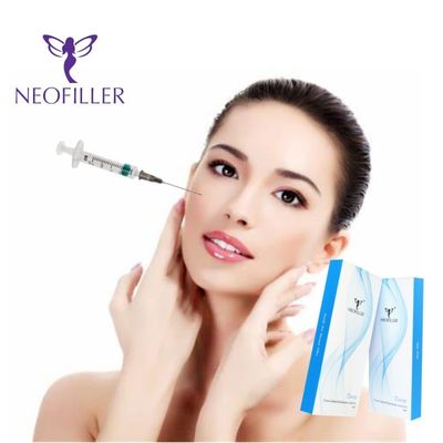 1 ml Hyaluronzuur Dermale vulmiddel injecteerbare gel Natuurlijke langdurige gelaatsverjongingsoplossing