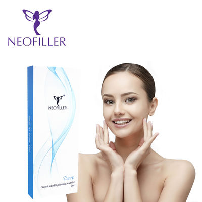 1 ml Hyaluronzuur Dermale vulmiddel injecteerbare gel Natuurlijke langdurige gelaatsverjongingsoplossing