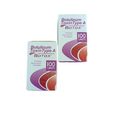 Allergan Botox 100U/flesje Botuline Toxine Poeder voor Anti-rimpel Injectie met 2-8°C Opslag en Fermentatie Productie