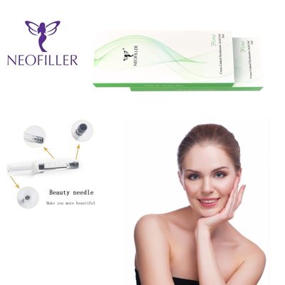 Neofiller 5 ml hyaluronzuur huidvuller 24 mg-ml injecteerbare gelspuit Gezichtsverjongingsverbetering