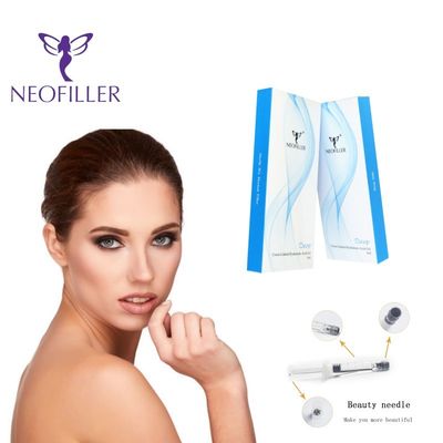 Cross-linking hyaluronzuur huidfiller 1 ml-20 ml injecteerbare gel gezichtsrimpelvermindering