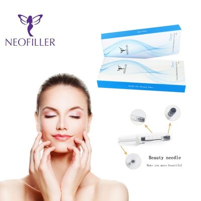 Cross-linking hyaluronzuur huidfiller 1 ml-20 ml injecteerbare gel gezichtsrimpelvermindering