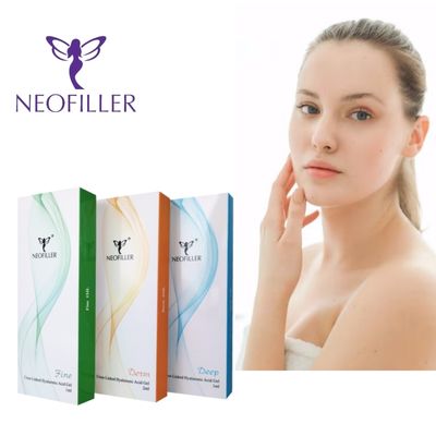 CE-gecertificeerde hyaluronzuur huidvuller 10 ml 20 ml injecteerbare gel gezicht lichaam contouren verbetering behandeling