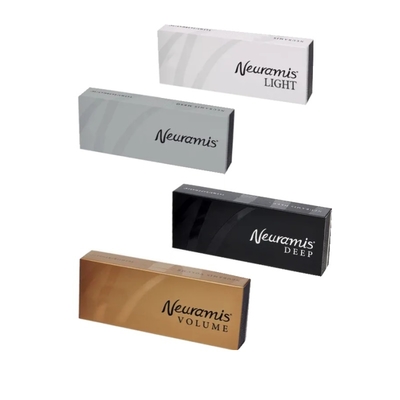 1 ml Neuramis Dermale Filler voor het halsgebied Geen zwelling bijwerkingen