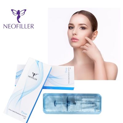 Neofiller Cross-Linked 2ml Hyaluronzuur Dermale Filler Diepe Lijn Neuscontour Injecteerbare Gel Gezichtsvergroting