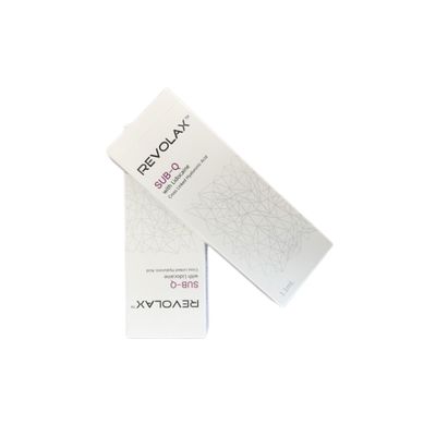 Revolax Dermale Filler met hyaluronzuur voor 6-12 maanden Duur en houdbaarheid van 2 jaar in injectiespuitverpakking