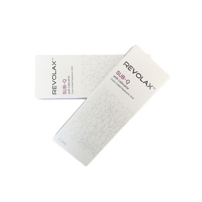 Fijne Deep Sub-Q Revolax Dermal Filler met Gladde en Elastische Gelconsistentie voor Natuurlijk Uitziende Gezichtsvolume Herstel