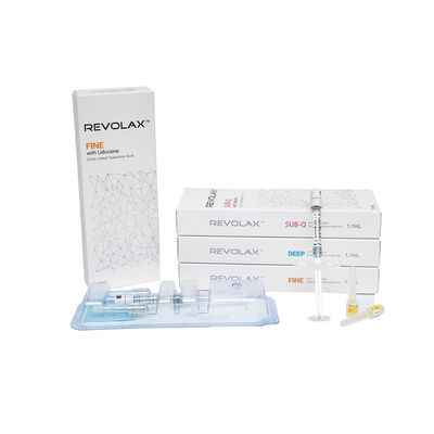 1.1 ml Revolax Dermale Filler met 24 mg/ml HA-concentratie voor 9-12 maanden Anti-rimpel hyaluronzuur injectie