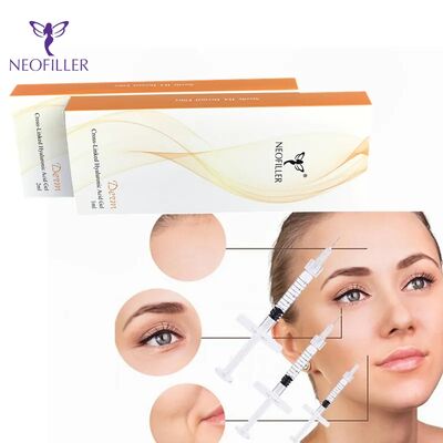 Neofiller Jeugdige gloed 24mg-ml Hyaluronzuur Dermale vulmiddel injecteerbare gel 9-12 maanden Levensduur Hypodermische injectie