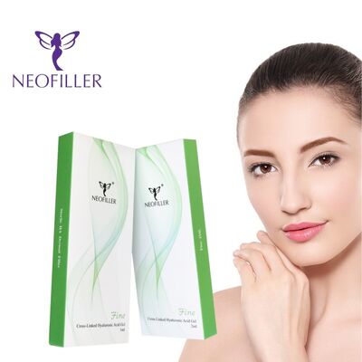 Neofiller Cross-Linked 24mg-ml Hyaluronzuur Dermale Filler Injecteerbare Gel 9-12 Maanden Langlevensverbetering