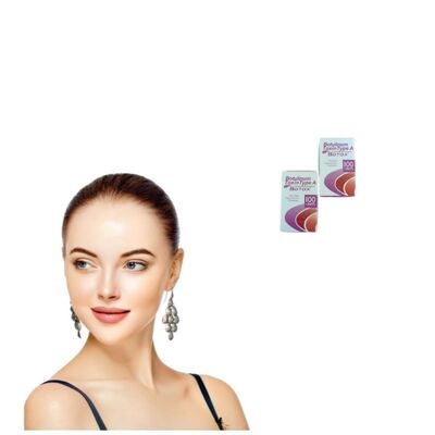 100U/flacon Antiwrinkle Injection met poederformule voor klinische rimpelvermindering van oorsprong uit de VS