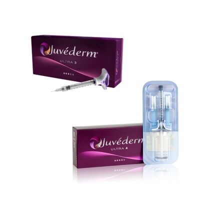 Gel geformuleerd Juvederm Dermal Filler Concentratie 20mgMl Ontworpen voor plastische chirurgie en rimpelvermindering