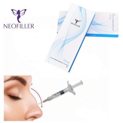Langdurige cross-linked hyaluronzuur huidvuller injecteerbare gel voorhoofdlijn rimpelverminderingsbehandeling