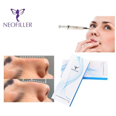 Langdurige cross-linked hyaluronzuur huidvuller injecteerbare gel voorhoofdlijn rimpelverminderingsbehandeling
