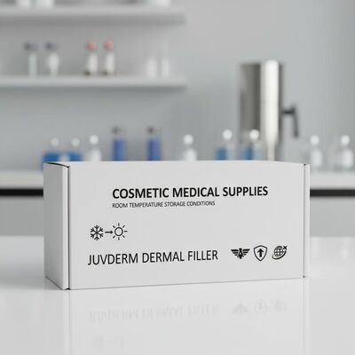 Opberging bij kamertemperatuur Juvederm Dermale vulmiddel Hypodermische injectie DHL UPS FEDEX Verscheping voor cosmetische medische producten