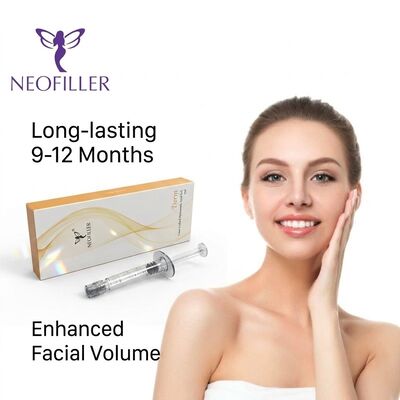 Diepe lijn Anti-rimpel Hyaluronzuur Dermal Filler Injecteerbare gel Lipverbetering Gezichtsvolumeherstel