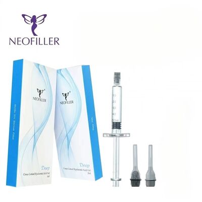Diepe lijn Anti-rimpel Hyaluronzuur Dermal Filler Injecteerbare gel Lipverbetering Gezichtsvolumeherstel
