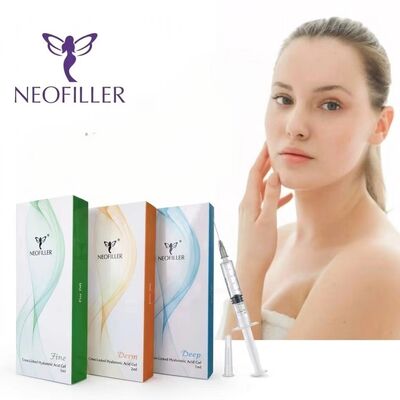 Neofiller Cross-Linked Hyaluronzuur Dermal Filler Injecteerbare Gel Kin Lip Fillers Gezichtsvolumeverbetering