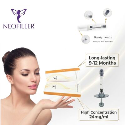 Neofiller Cross-Linked Hyaluronzuur Dermal Filler Injecteerbare Gel Kin Lip Fillers Gezichtsvolumeverbetering