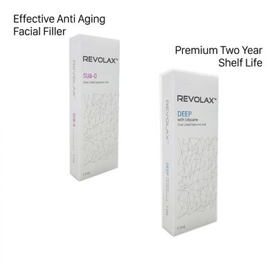 Hyaluronzuur Revolax Dermal Filler veilige injecteerbare oplossing voor gezichtscontouren, rimpelvermindering en huidhydratatie