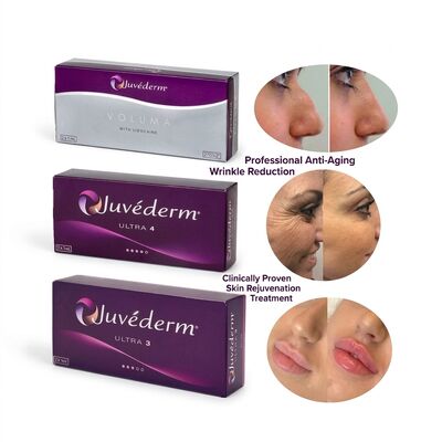 Gezichtsinjectie Juvederm Huidvuller Levensduur 9-12 maanden Ultra3 Ultra4 Voluma Perfect voor gezichtscontourverfijning