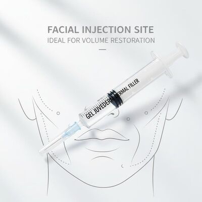 Gel Juvederm Dermal Filler 1 ml spuit Gezichtsinjectieplaats Ideaal voor gezichtsverjonging en volumeherstelprocedures
