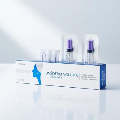 Volume van de spuit 2 1 ml per doos Juvederm Voluma Filler Veiligheid Gezichtscontouren Injecteerbare huidfiller voor volumevergroting