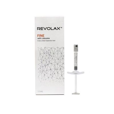 Hyaluronzuur Revolax huidvuller gladde en elastische gel consistentie biedt gezichtsvolumevergroting en rimpel behandeling