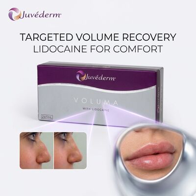 Juvederm Full Face Filler Hyaluronic Acid Dermal Filler for Total Facial Volume Restoration Anti-Aging