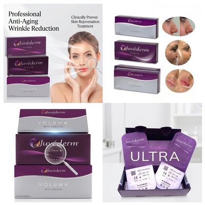 Juvederm Ultra 3 Nasolabiaalplooi Filler Hyaluronzuur Huidvuller om Lachrimpels Glad te Strijken 24mg/ml