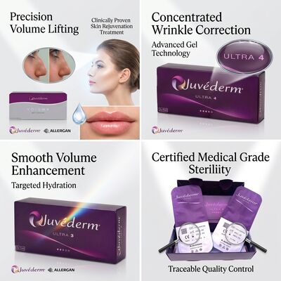 Juvederm Voluma Cheek Filler Cross-Linked Hyaluronic Acid Dermal Filler voor Midface Volume Lift