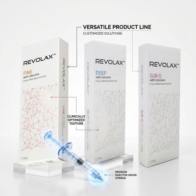 Revolax Sub-Q Full Face Filler Monofasische Hyaluronzuur Huidvuller 1.1ml voor Gezichtsvolume Herstel