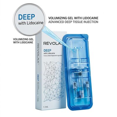 Revolax Deep Marionette Lijn Filler Monofasische Hyaluronzuur Huidvuller 1.1ml voor Mondhoekcorrectie