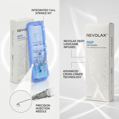 Revolax diepe wangvuller monofasische hyaluronzuur huidvuller 1.1 ml voor het verhogen van de wangvolume