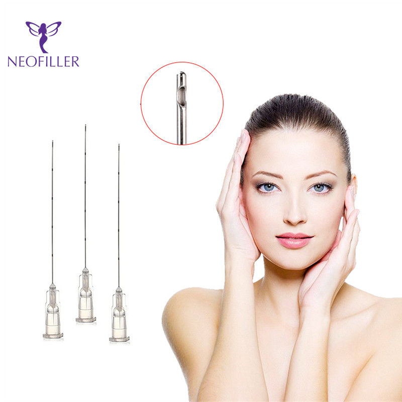 30G schoonheidsvuller die Cannula Botte Cannula voor Vullers Hyaluronic Zuur 40mm gebruiken 50mm