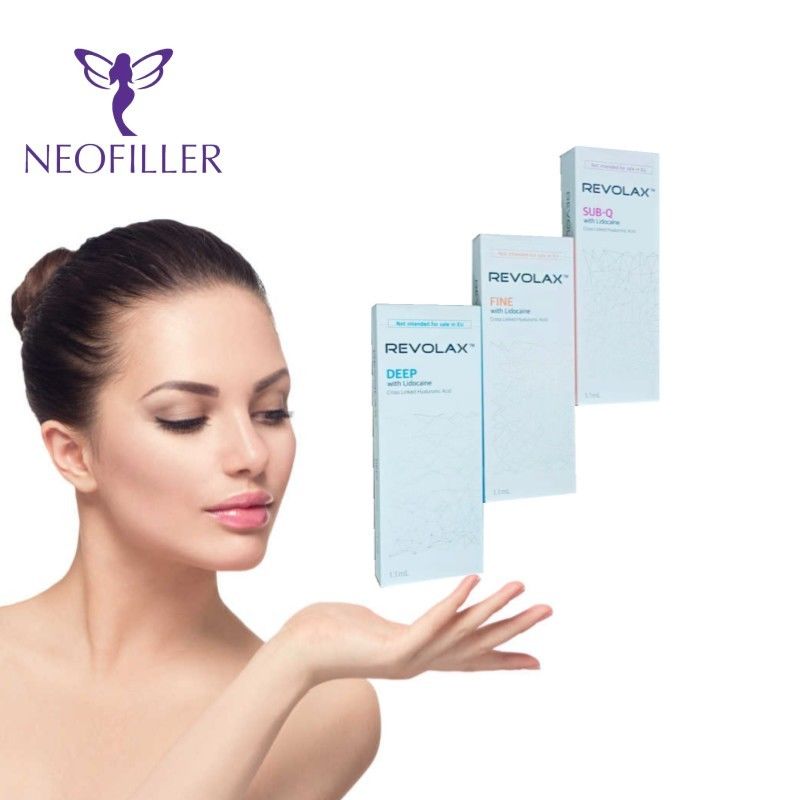 Sub Q Cross Linked Revolax Dermal Cross Linked Filler Ha Filler Injectie 1.1ml