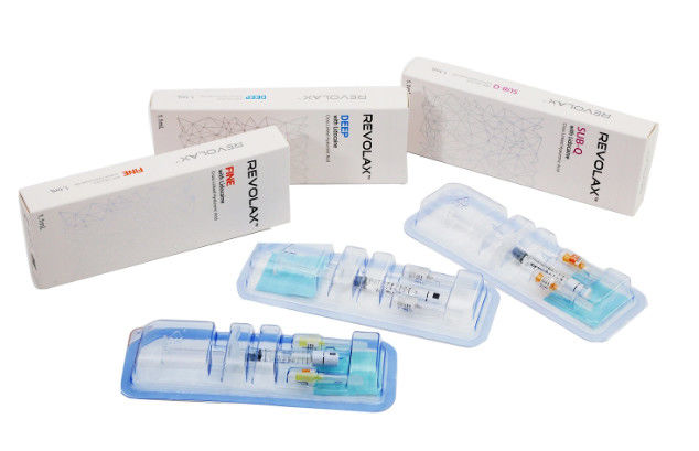Diepe fijne nekrimpels Revolax Hyaluronzuur Korea Dermal Filler voor voorhoofdlijnen