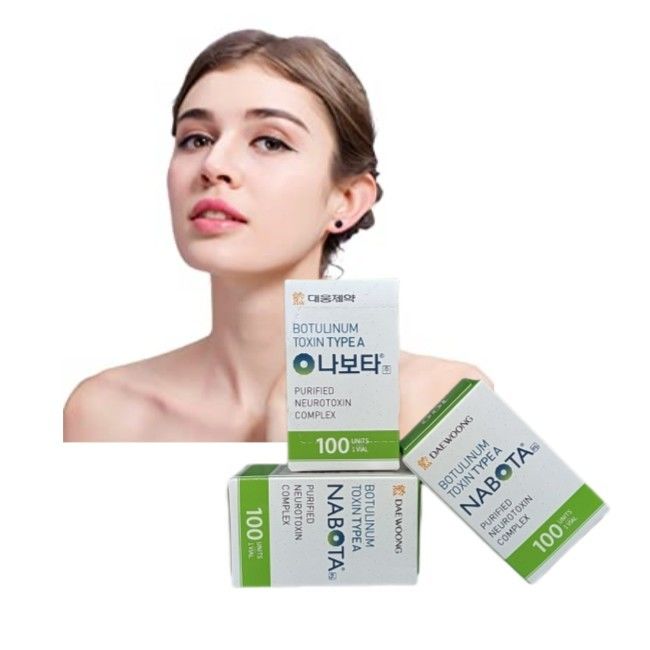 100 IU NABOTA Injectie Anti Aging Botulinum Toxine Type A Anti Rimpels