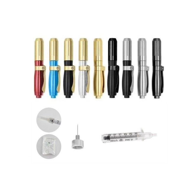 3 Niveau Hyaluron Filler Pen 0.3ml 0.5ml Hyaluronzuur Lip Fillers Geen Naald
