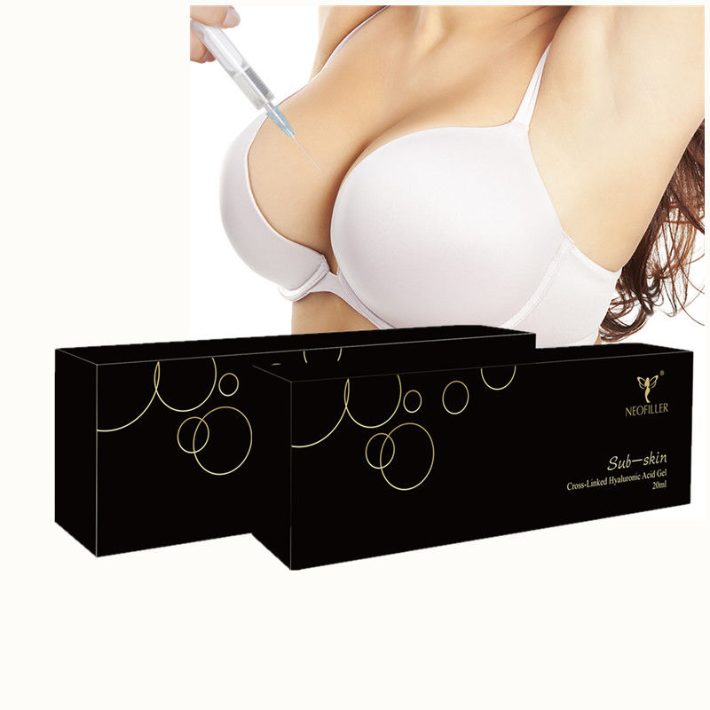 Opslag bij kamertemperatuur Hyaluronzuur Dermal Filler Cross-linking 24mg/ml Concentratie en Cross-linking Technologie