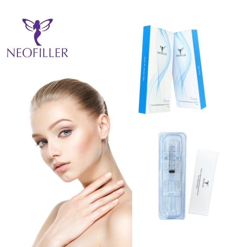 Neofiller 24 mg-ml Hyaluronzuur Huidvuller Injecteerbare gel Rimpelvermindering Gezichtsverbetering