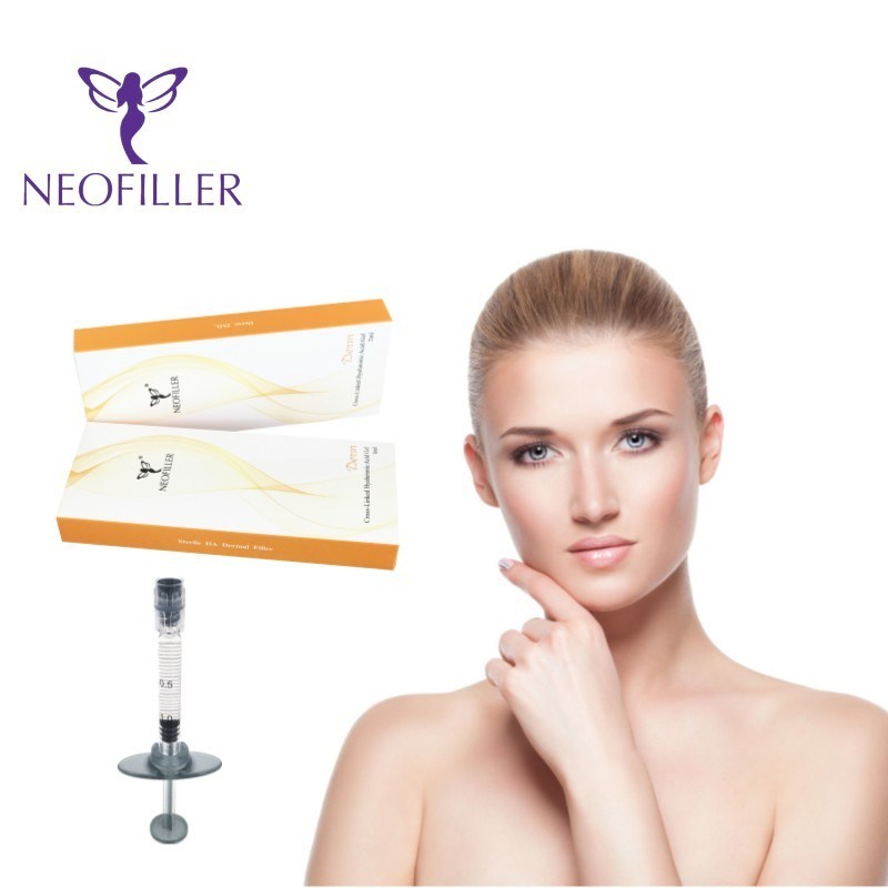 Kamertemperatuur 24mg-ml Hyaluronzuur Dermale vulmiddel injecteerbare gel 9-12 maanden Langlevensverbetering