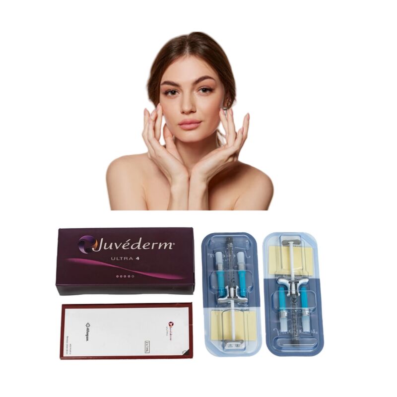 Gezichtslichaam Juvederm Dermaal Filler Cross-linked Hyaluronic Acid Natuurlijk uitziende volumevergroting